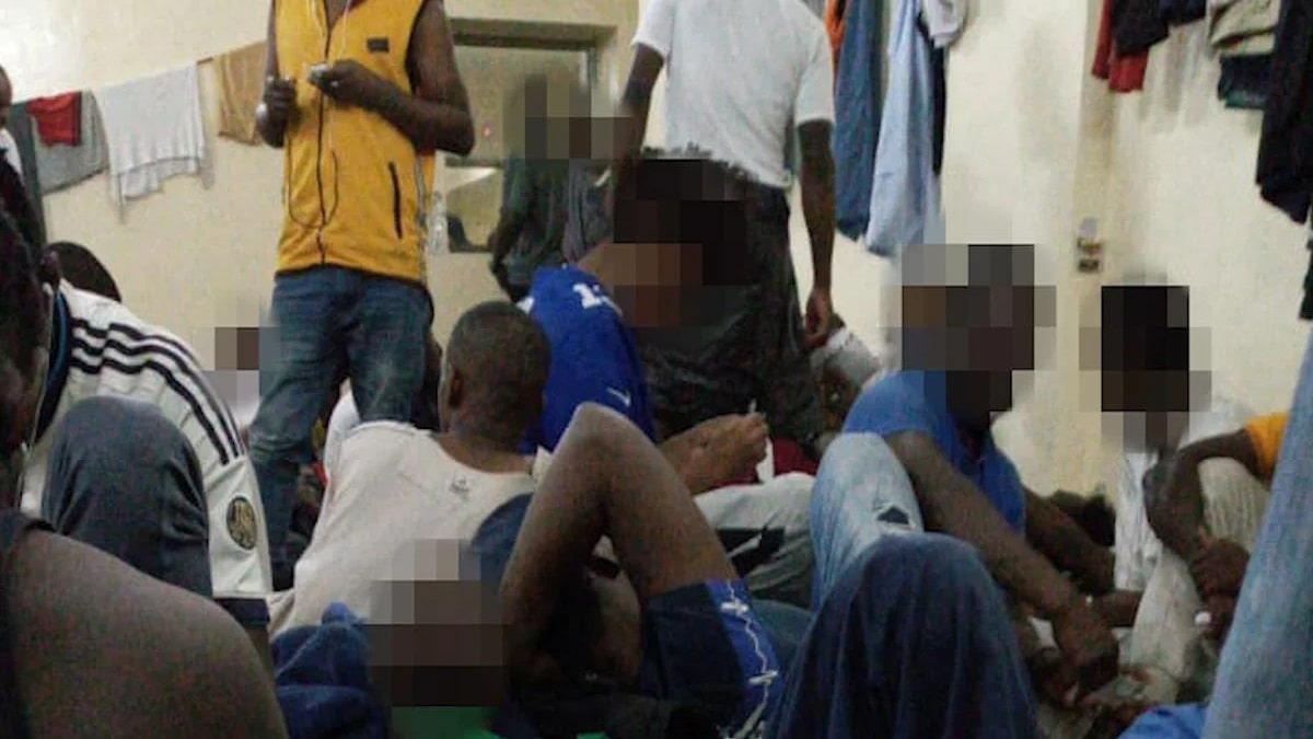 foreign workers detained